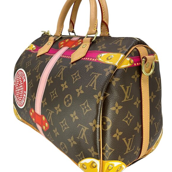 Louis Vuitton Monogram Summer Trunks Speedy 30 - Picture 4 of 11